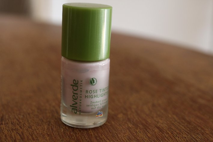 alverde highlighter rose tinted