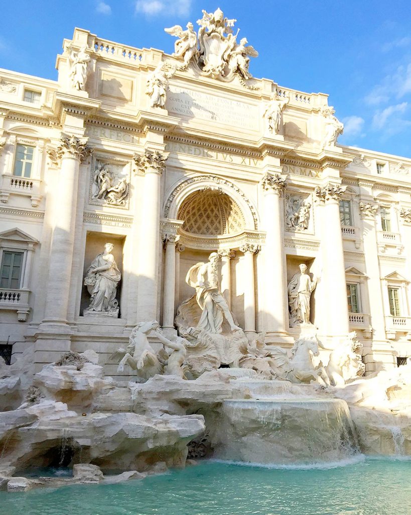 Rom trevi-brunnen